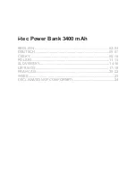 Preview for 3 page of i-tec PB3400W User Manual