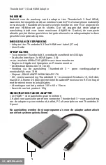 Preview for 22 page of i-tec TB3DUAL4KHDMI User Manual