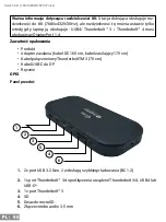 Предварительный просмотр 90 страницы i-tec TB3HDMIDOCKPD User Manual