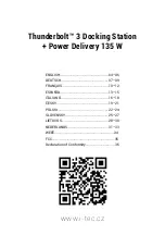 Preview for 3 page of i-tec TB3HDMIDOCKX User Manual