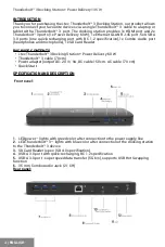 Preview for 4 page of i-tec TB3HDMIDOCKX User Manual