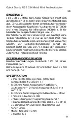 Preview for 9 page of i-tec U2AMETAL User Manual