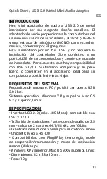 Preview for 13 page of i-tec U2AMETAL User Manual