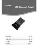 i-tec U2BTD User Manual preview