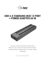 i-tec U3CHARGEHUB13 User Manual preview