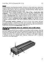 Preview for 21 page of i-tec U3CHARGEHUB13 User Manual