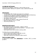 Preview for 21 page of i-tec U3CHARGEHUB4 User Manual