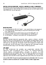 Preview for 24 page of i-tec U3CHARGEHUB4 User Manual