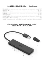 Preview for 4 page of i-tec U3CR3HUB User Manual