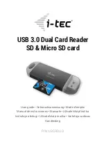 i-tec U3CRDUO User Manual preview