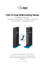 Preview for 1 page of i-tec U3DUALHDMIDOCK User Manual