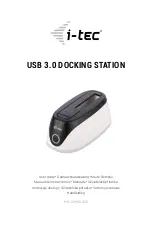 Preview for 1 page of i-tec U3HDDOCK User Manual