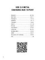 Preview for 4 page of i-tec U3HUBMETAL10 User Manual