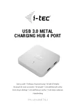 Предварительный просмотр 1 страницы i-tec U3HUBMETAL4 User Manual