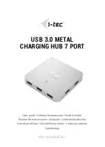 i-tec U3HUBMETAL7 User Manual preview