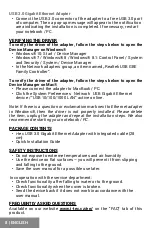 Preview for 8 page of i-tec U3METALGLAN User Manual