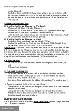 Preview for 10 page of i-tec U3METALGLAN User Manual