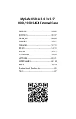 Preview for 3 page of i-tec U3MYSAFE025 User Manual