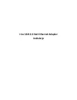 Preview for 16 page of i-tec USB 2.0 Fast Ethernet Adapter User Manual