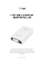 i-tec USB2HDTRIO User Manual preview