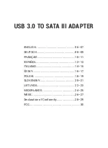 Предварительный просмотр 5 страницы i-tec USB3STADA User Manual