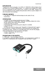 Preview for 5 page of i-tecc C31HDMI60HZP User Manual