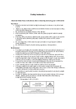 Предварительный просмотр 3 страницы I-Tech ECHW3200HD-SW User Manual