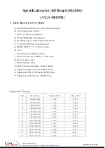 Preview for 3 page of I-Tech EMCMW21500HD-PCT-H User Manual