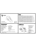 I-Tech i.Oval 303 User Manual preview