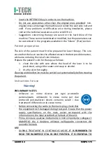 Preview for 20 page of I-Tech I-TECH LA8000 User Manual