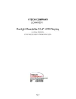 I-Tech LCHH1001 User Manual preview