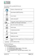 Предварительный просмотр 10 страницы I-Tech MAG3000 User Manual