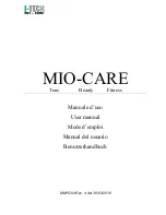 I-Tech MIO-CARE User Manual предпросмотр