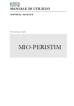 Preview for 3 page of I-Tech MIO-PERISTIM User Manual