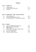 Preview for 3 page of I-Tech NPW617HD User Manual