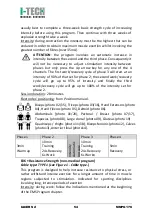 Preview for 58 page of I-Tech PHYSIO 4 User Manual