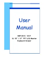 Preview for 1 page of I-Tech RKP1015 User Manual