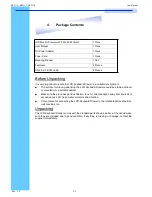 Preview for 5 page of I-Tech RKP115-1601 User Manual