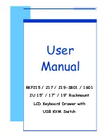 Preview for 1 page of I-Tech RKP215-1601 User Manual