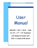 I-Tech RKP2415-1602 User Manual preview