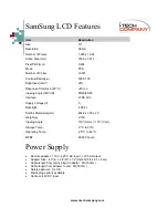 Preview for 3 page of I-Tech RKP2419 Specifications