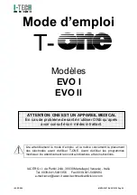 Предварительный просмотр 61 страницы I-Tech T-ONE EVO I User Manual