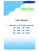 I-Tech UltraView iAP17W User Manual preview