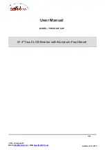 I-Tech YPM2130-PCAP User Manual предпросмотр