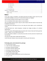 Preview for 3 page of i-Tesco 16 Channel Embedded Digital Video Recorder User Manual