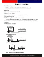 Preview for 8 page of i-Tesco 16 Channel Embedded Digital Video Recorder User Manual