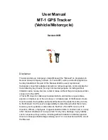 Preview for 1 page of I-Trac MT-1 User Manual