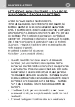 Preview for 2 page of I TUTTOFARE NGW000024NOC Instruction Manual