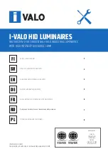 Предварительный просмотр 1 страницы I-VALO HID Operation And Maintenance Instructions