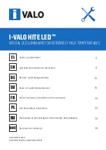 Preview for 1 page of I-VALO HITE LED Operation And Maintenance Instructions